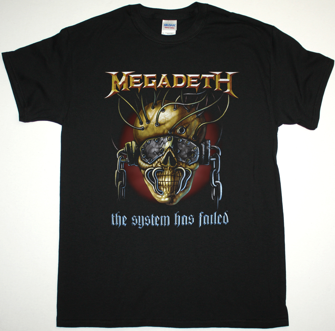 MEGADETH THE SYSTEM HAS FAILED - Best Rock T-shirts