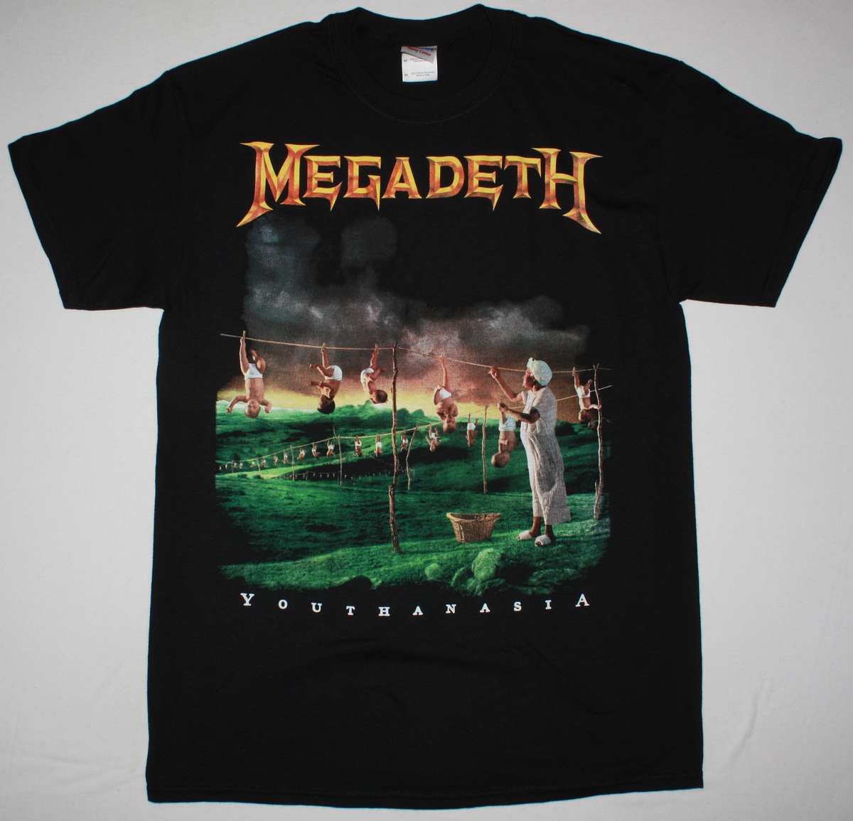 MEGADETH YOUTHANASIA NEW BLACK T SHIRT - Best Rock T-shirts