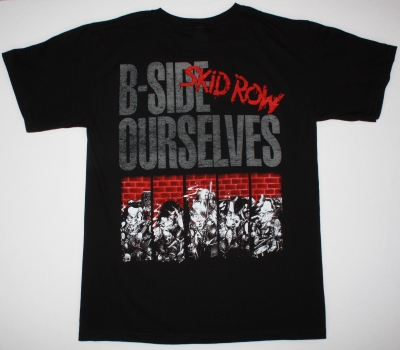 SKID ROW B-SIDE OURSELVES'92 NEW BLACK T-SHIRT