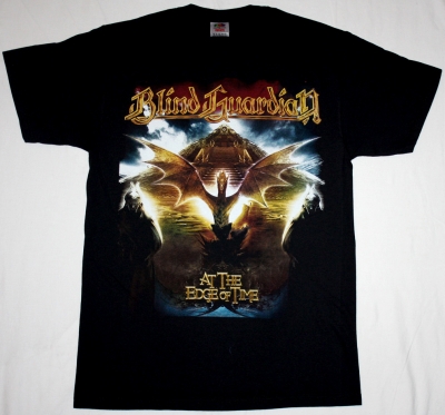BLIND GUARDIAN AT THE EDGE OF TIME 2010 NEW BLACK T-SHIRT