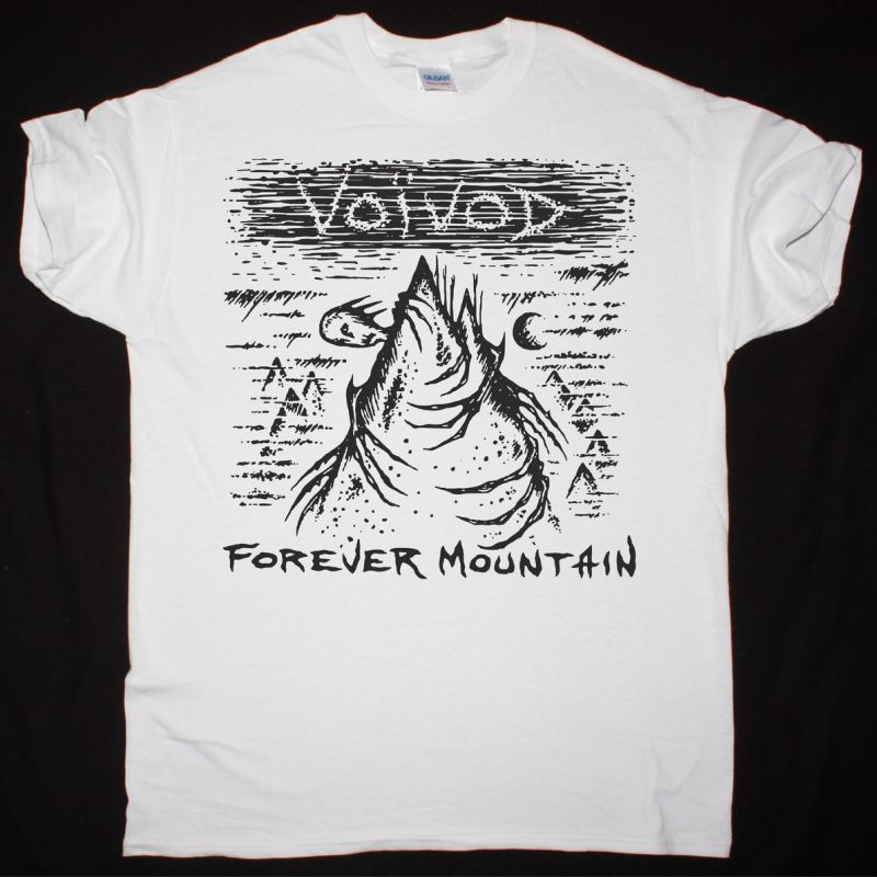 VOIVOD FOREVER MOUNTAIN NEW WHITE T SHIRT