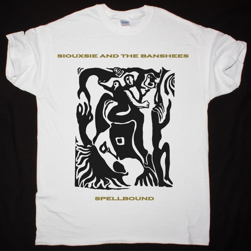 SIOUXSIE AND THE BANSHEES SPELLBOUND NEW WHITE T SHIRT