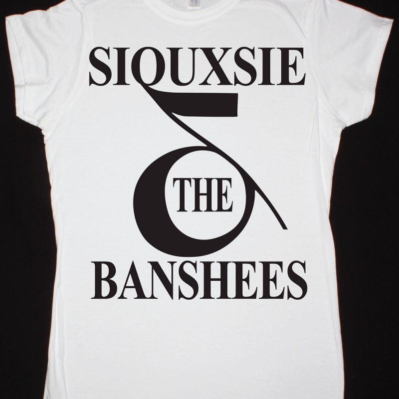 SIOUXSIE AND THE BANSHEES TINDERBOX NEW WHITE LADY T-SHIRT