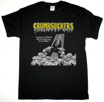 CRUMBSUCKERS CAVE DEMO / CBGB'S DEMO NEW BLACK T-SHIRT