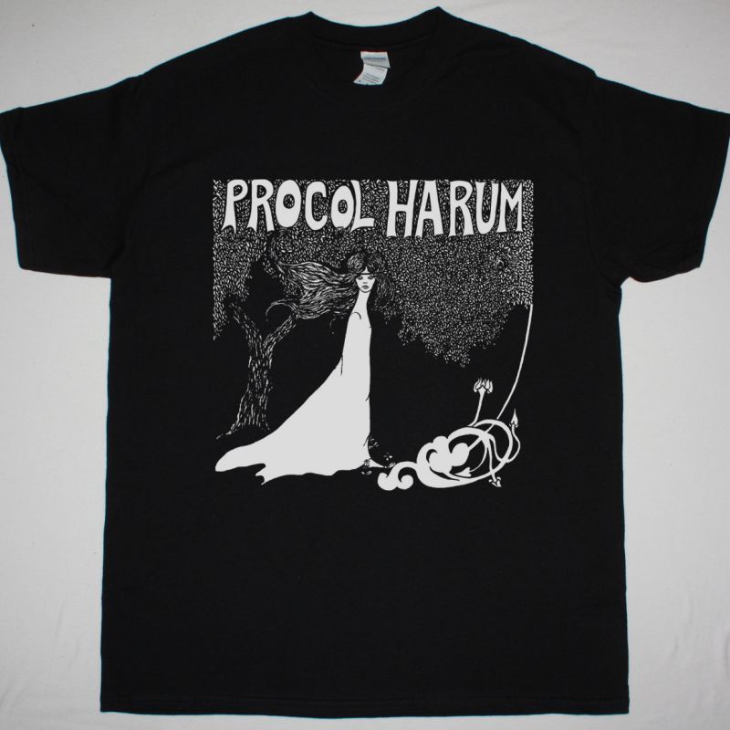 PROCOL HARUM PROCOL HARUM 1967 NEW BLACK T SHIRT
