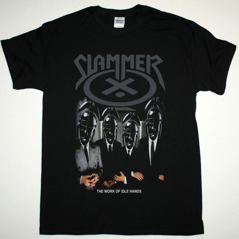SLAMMER WORK OF IDLE HANDS 1989 - Best Rock T-shirts