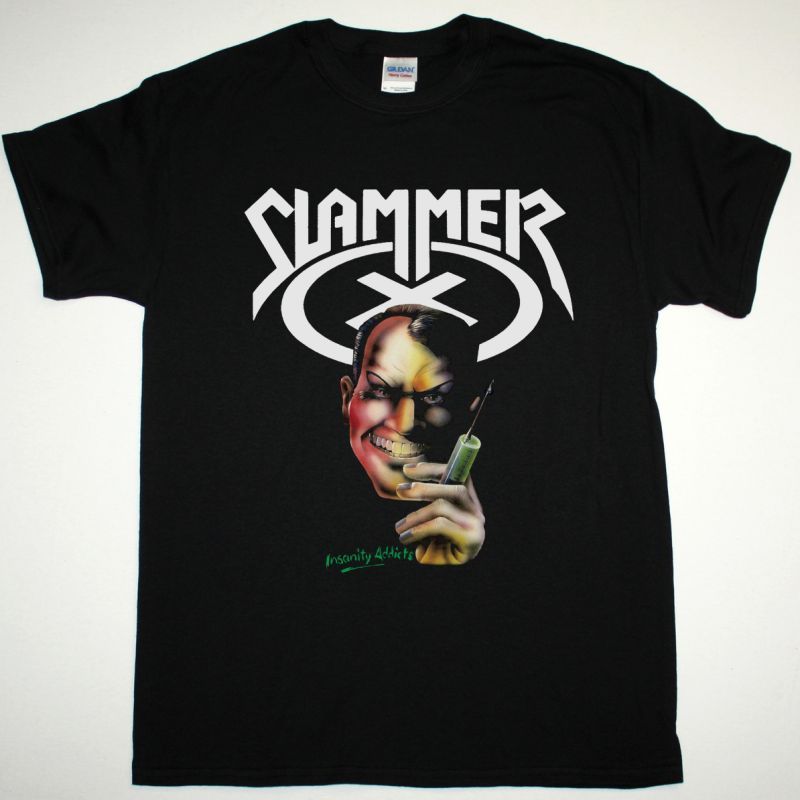 SLAMMER INSANITY ADDICTS - Best Rock T-shirts