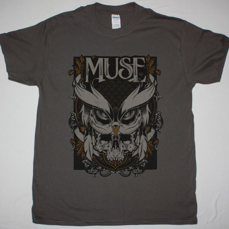 MUSE OWL NEW GREY T SHIRT