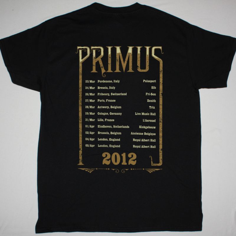 PRIMUS ASTRO MONKEY NEW BLACK T-SHIRT