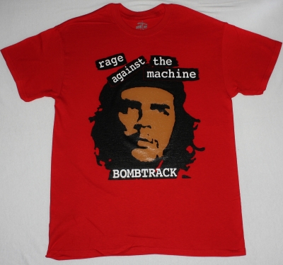 RAGE AGAINST THE MACHINE BOMBTRACK NEW RED T-SHIRT
