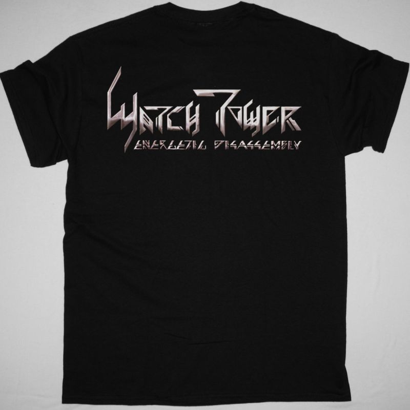 WATCHTOWER ENERGETIC DISASSEMBLY 1985 NEW BLACK T SHIRT