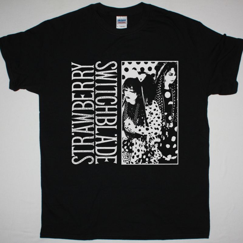 STRAWBERRY SWITCHBLADE SINCE YESTERDAY NEW BLACK T SHIRT
