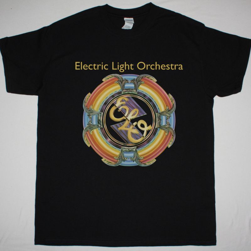 ELECTRIC LIGHT ORCHESTRA A NEW WORLD RECORD NEW BLACK T-SHIRT