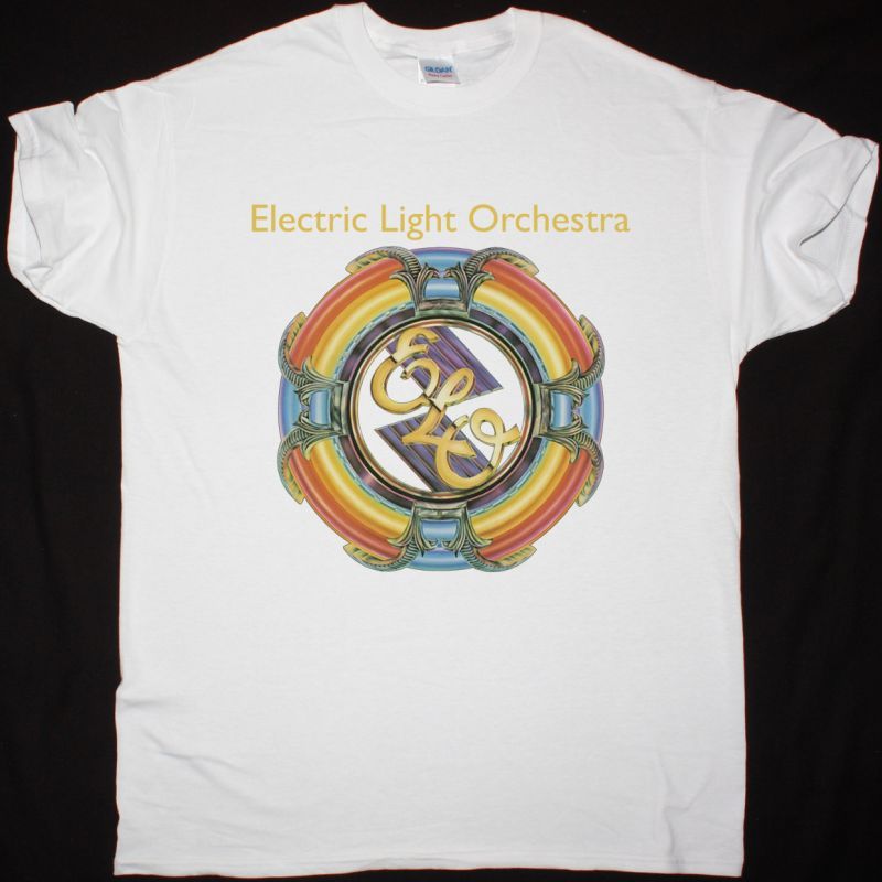 ELECTRIC LIGHT ORCHESTRA A NEW WORLD RECORD NEW WHITE T-SHIRT
