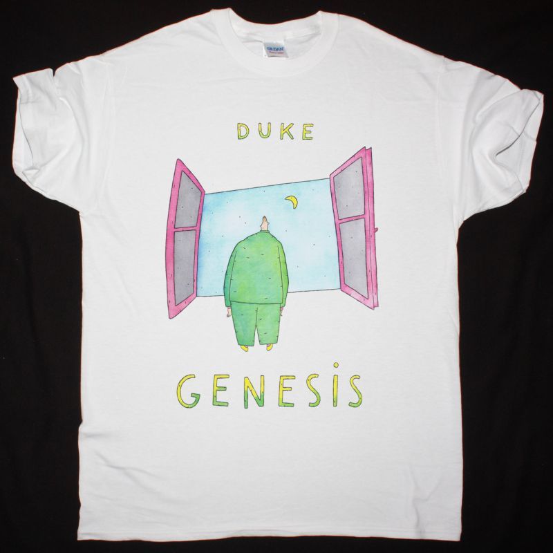 GENESIS DUKE 1980 NEW WHITE T-SHIRT
