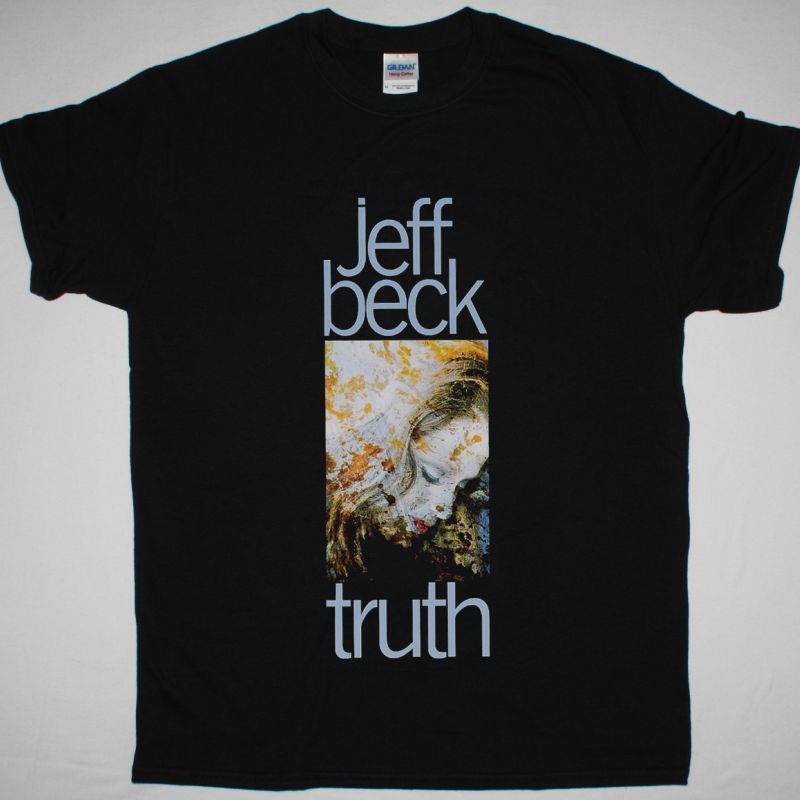 JEFF BECK TRUTH 1968 NEW BLACK T SHIRT