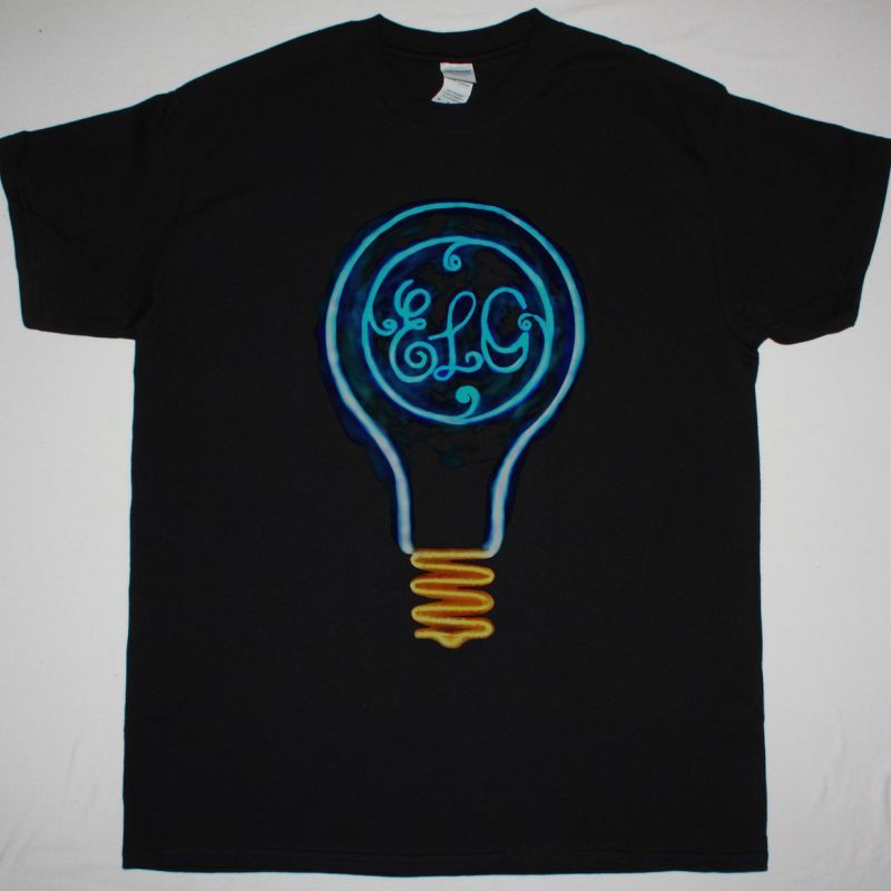 ELECTRIC LIGHT ORCHESTRA MOMENT OF TRUTH NEW BLACK T-SHIRT