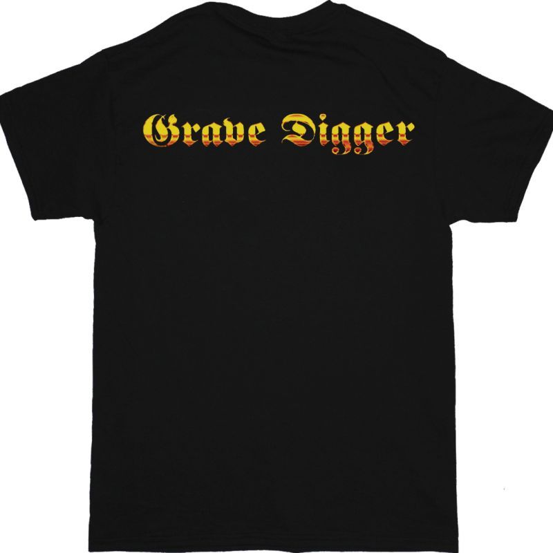 GRAVE DIGGER HEART OF DARKNESS'95  NEW BLACK T-SHIRT