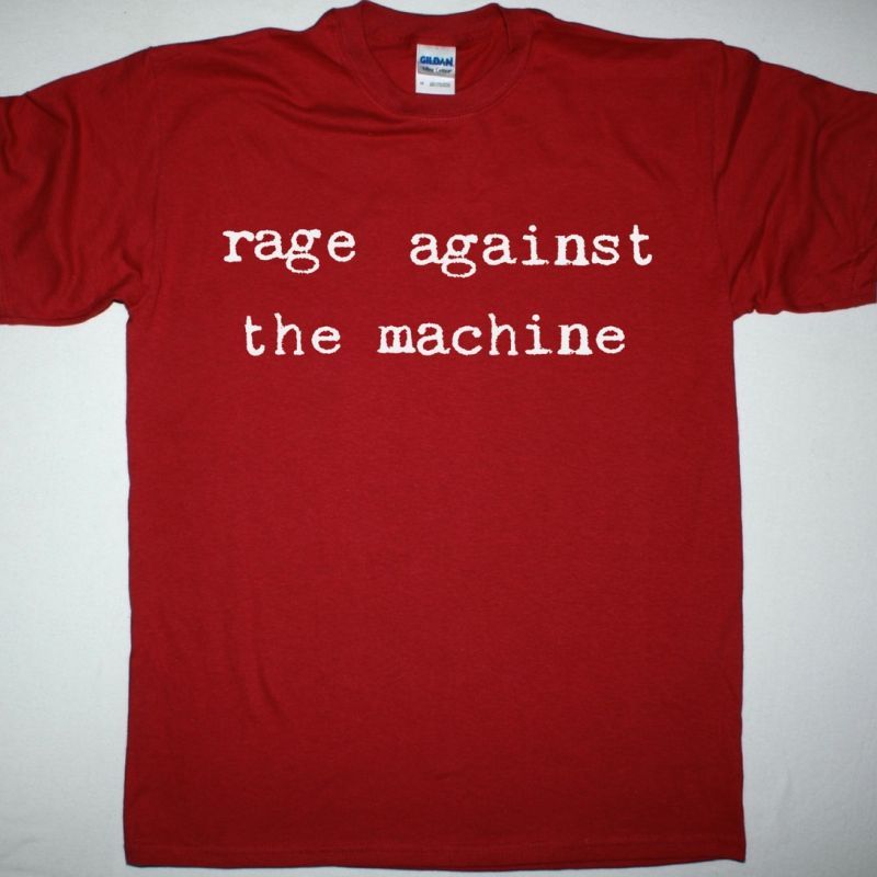 RAGE AGAINST THE MACHINE MOLOTOV COCKTAIL NEW RED T-SHIRT