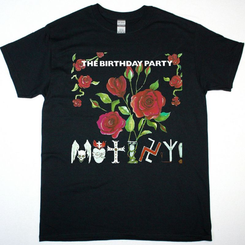 THE BIRTHDAY PARTY MUTINY NEW BLACK T-SHIRT
