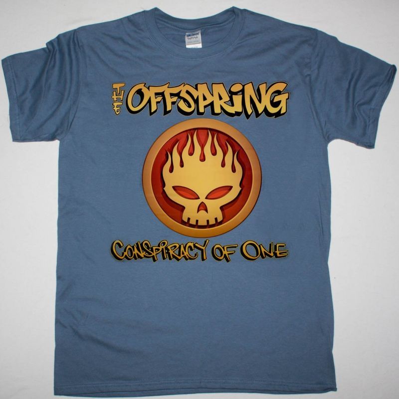 THE OFFSPRING CONSPIRACY OF ONE NEW BLUE T-SHIRT