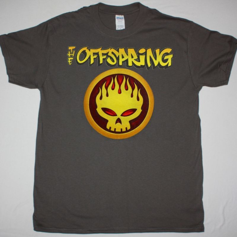 THE OFFSPRING CONSPIRACY OF ONE TOUR NEW GREY T-SHIRT