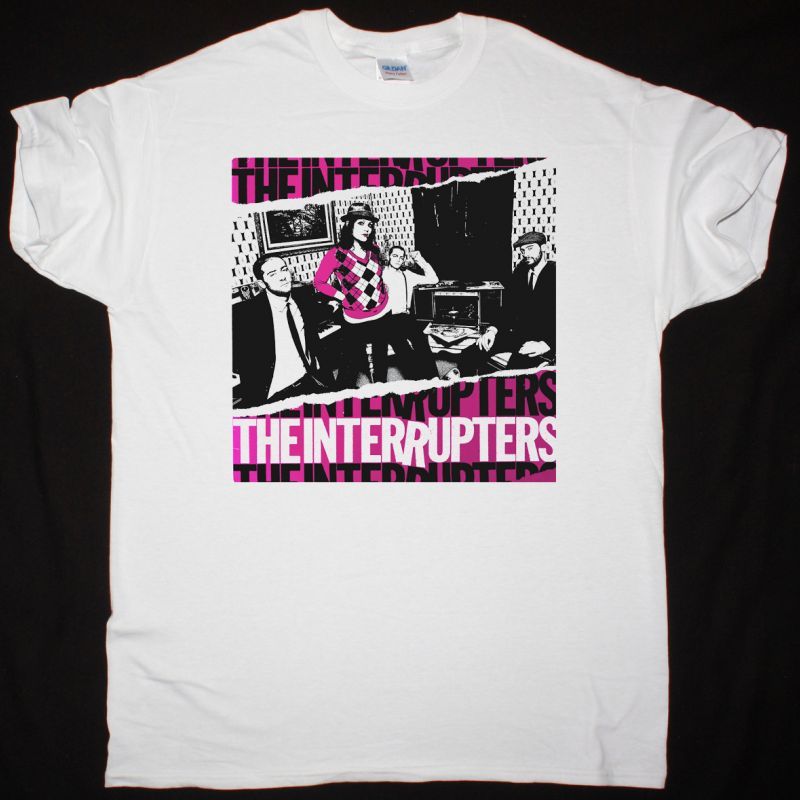 THE INTERRUPTERS SELF TITLED LP NEW WHITE T SHIRT