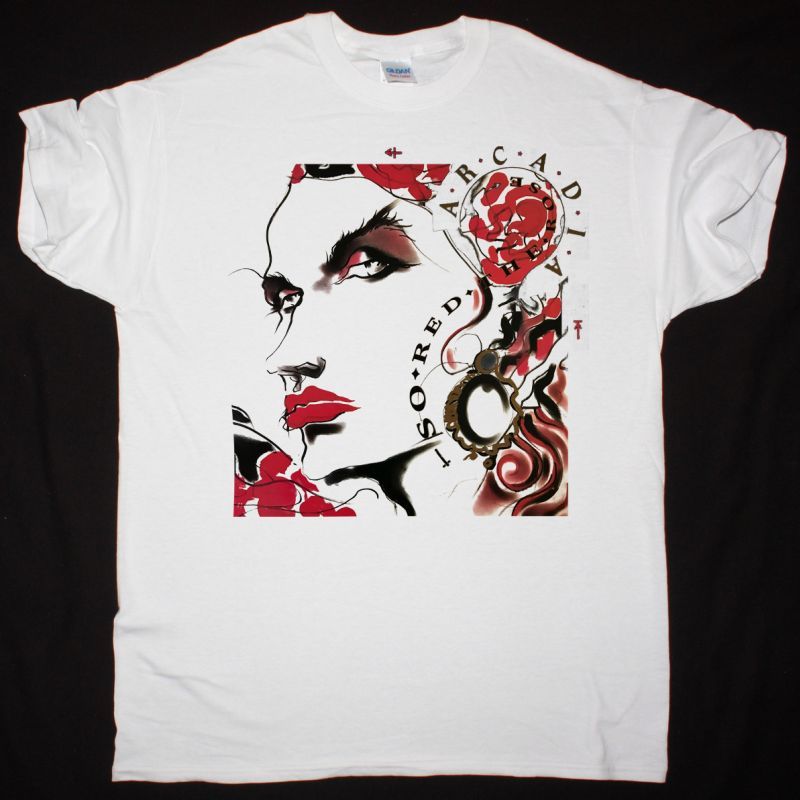 ARCADIA SO RED THE ROSE NEW WHITE T-SHIRT