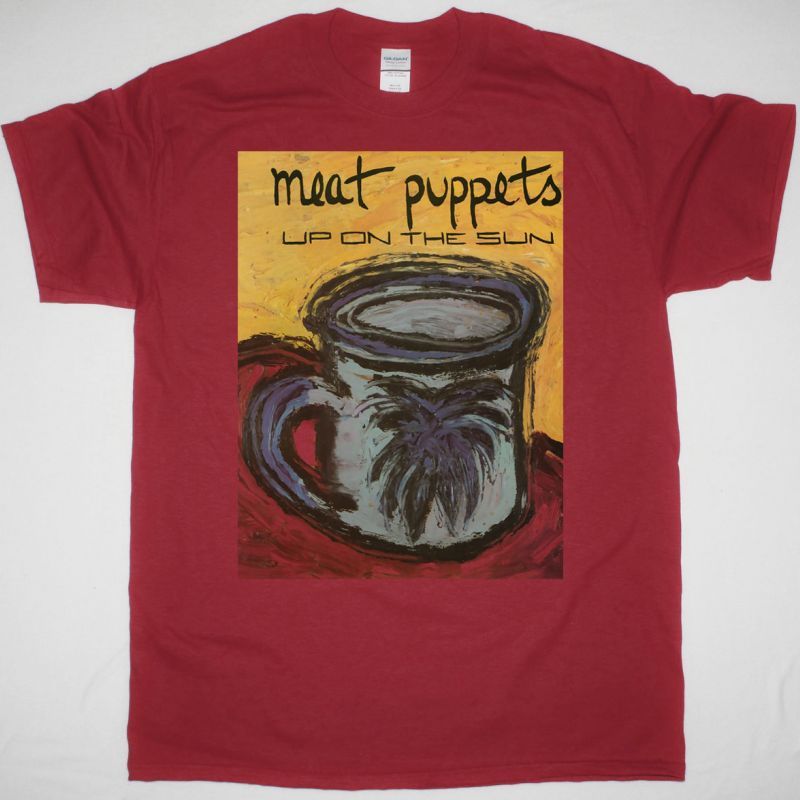 MEAT PUPPETS  UP ON THE SUN NEW RED T SHIRT
