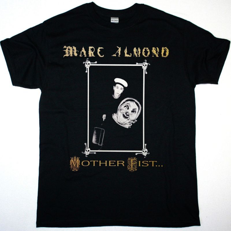 MARC ALMOND MOTHER FIST AND HER FIVE DAUGHTERS NEW BLACK T-SHIRT