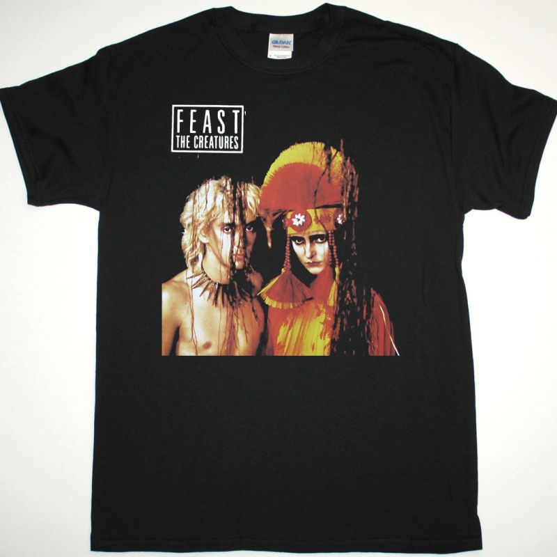 THE CREATURES FEAST NEW BLACK T-SHIRT