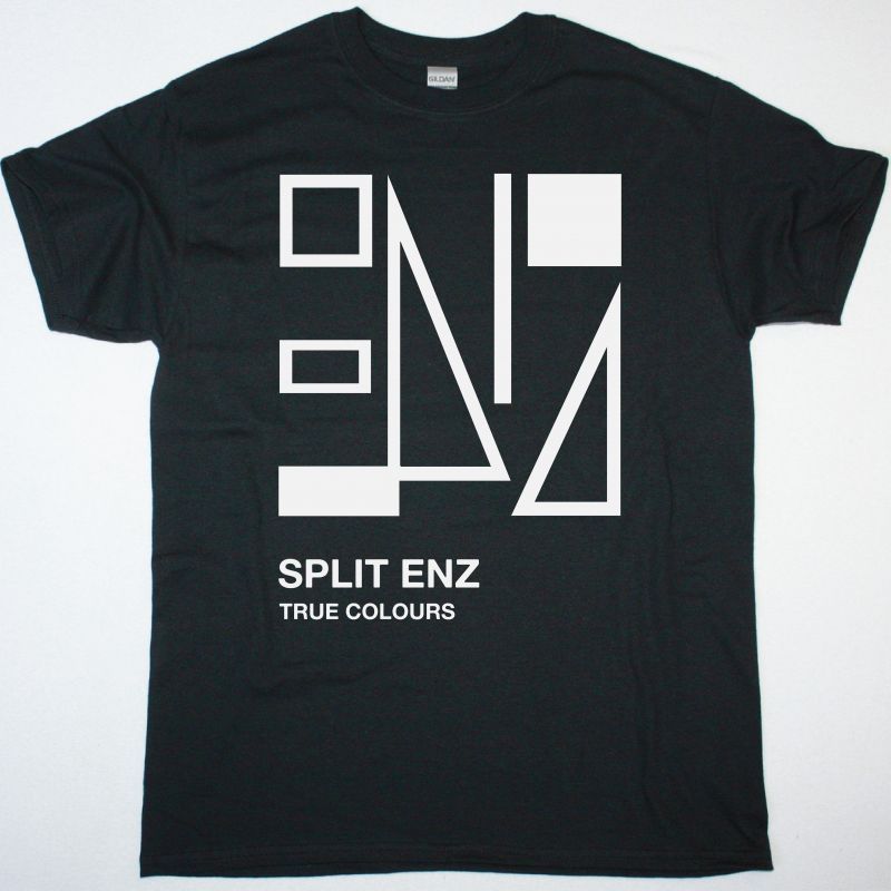 SPLIT ENZ TRUE COLOURS NEW BLACK T-SHIRT