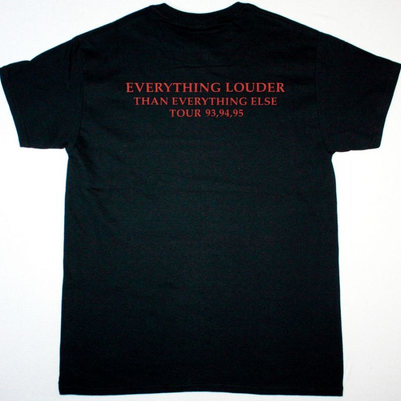 MEAT LOAF EVERYTHING LOUDER THAN EVERYTHING ELSE TOUR NEW BLACK T SHIRT