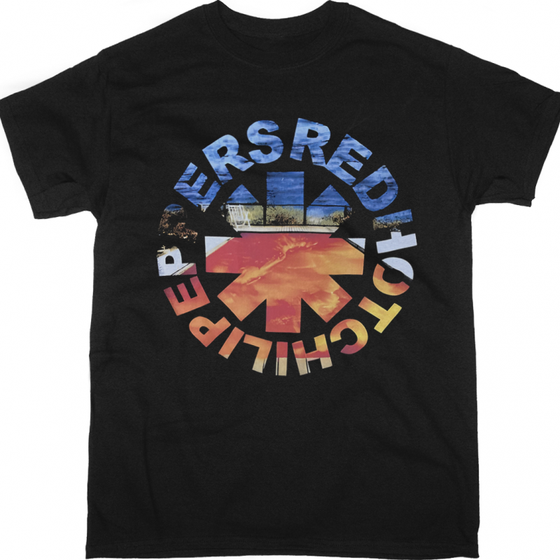 RED HOT CHILI PEPPERS CALIFORNICATION LOGO NEW BLACK T-SHIRT