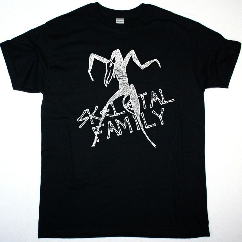 SKELETAL FAMILY ETERNAL NEW BLACK T-SHIRT