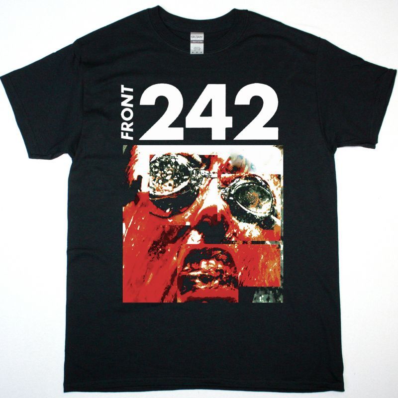 FRONT 242 TYRANNY FOR YOU NEW BLACK T-SHIRT