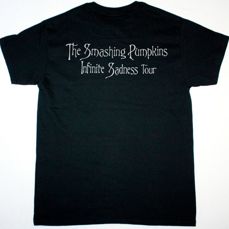 SMASHING PUMPKINS WORLD IS A VAMPIRE TOUR INFINITE SADNESS TOUR NEW BLACK T-SHIRT