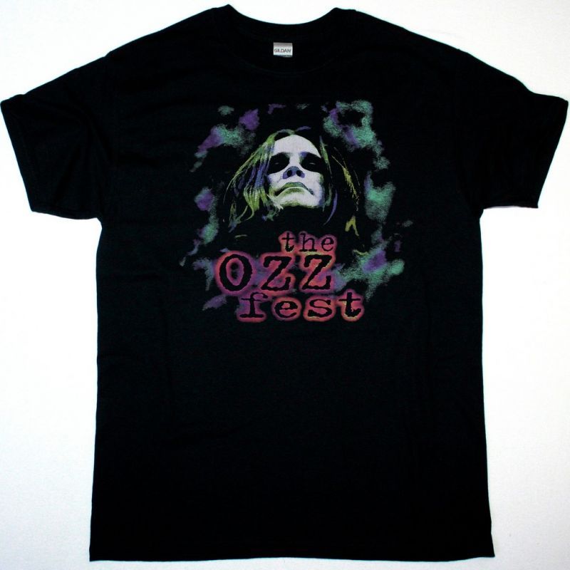OZZY OSBOURNE OZZFEST TOUR 97 NEW BLACK T-SHIRT