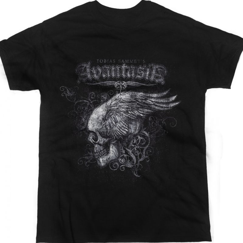AVANTASIA SKULLWING NEW BLACK T-SHIRT