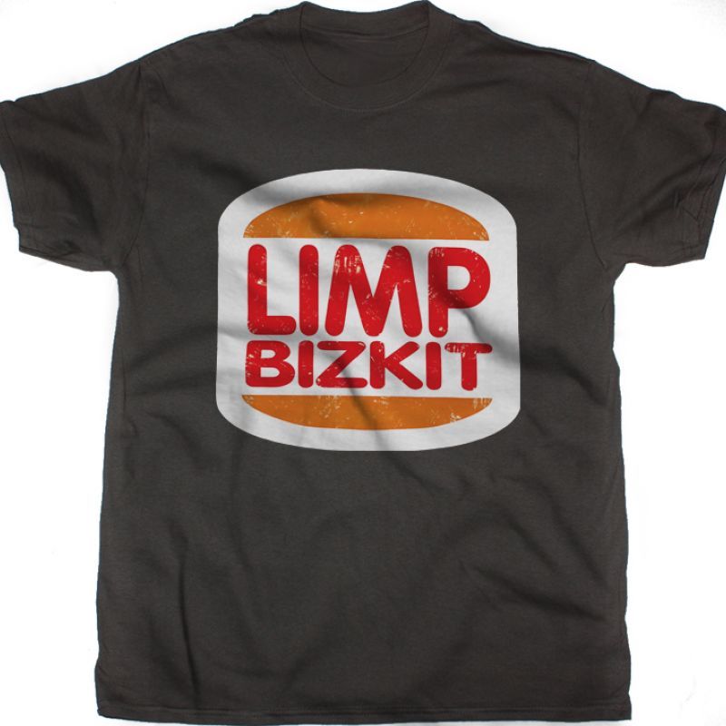 LIMP BIZKIT BURGER KING NEW GREY TSHIRT