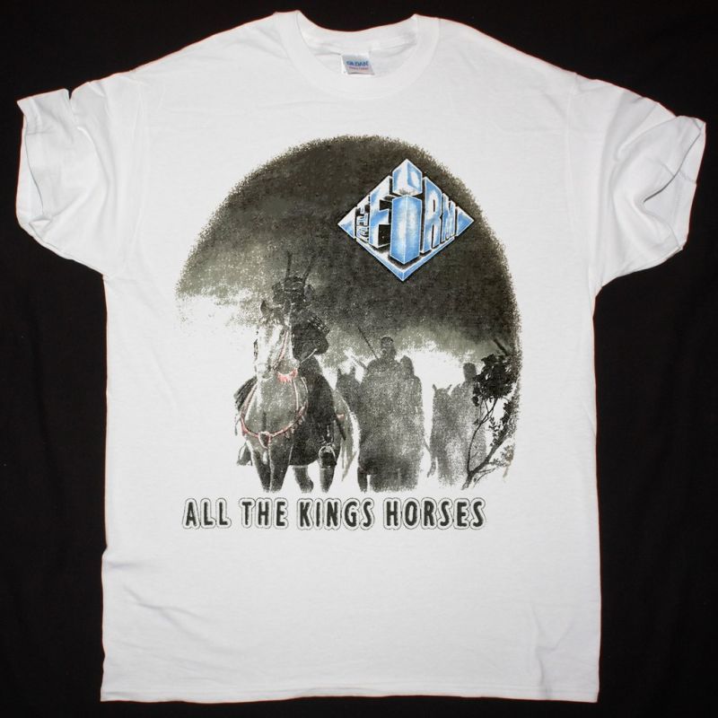 THE FIRM ALL THE KINGS HORSES JIMMY PAGE PAUL RODGERS NEW WHITE T SHIRT