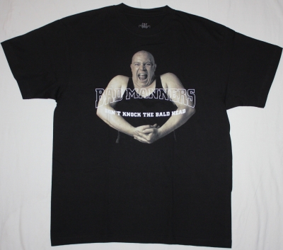BAD MANNERS DON'T KNOCK THE BALD HEAD LIVE'97 NEW BLACK T-SHIRT