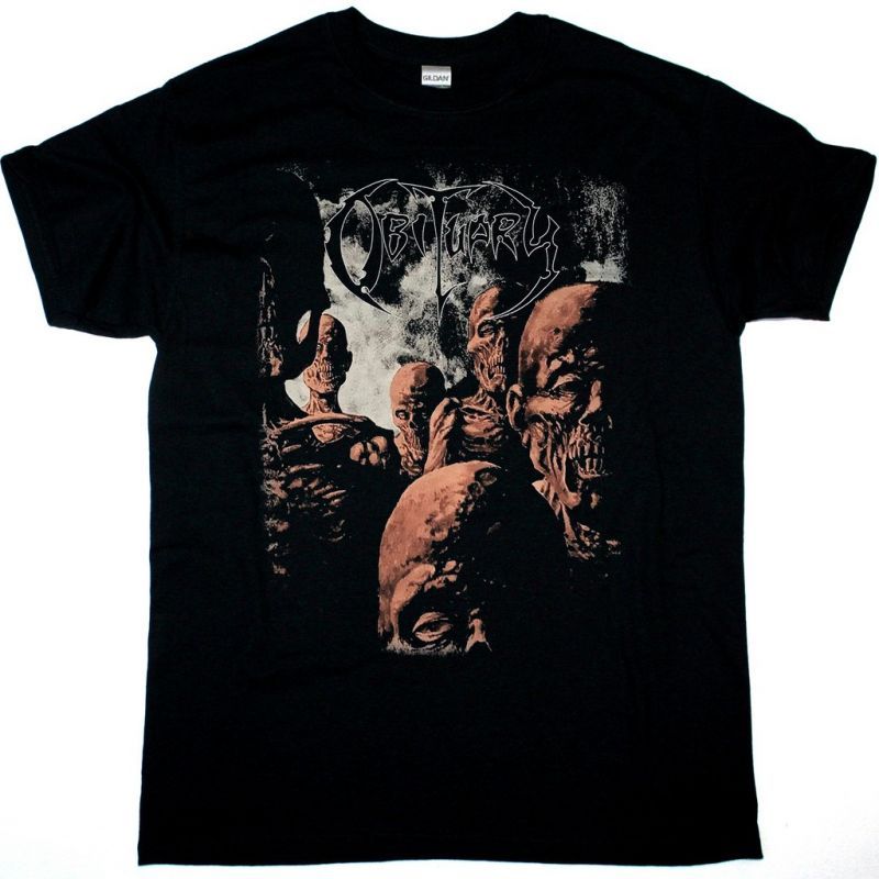 OBITUARY BACK FROM THE DEAD NEW BLACK T-SHIRT