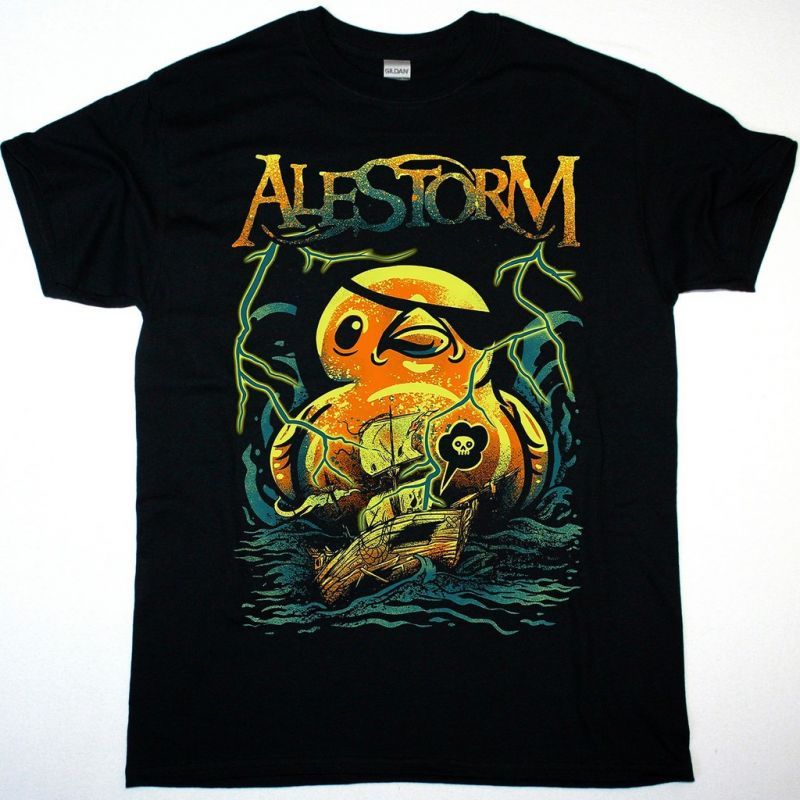 ALESTORM YOUR PIRATE SHIP CAN EAT A BAG OF DICKS NEW BLACK T-SHIRT