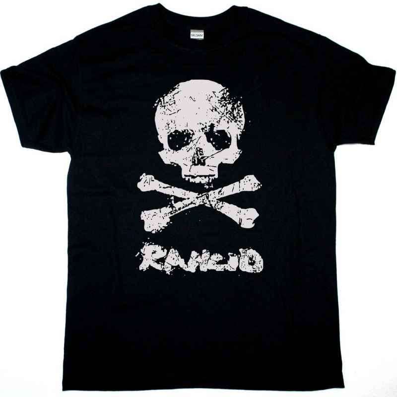 RANCID D-SKULL NEW BLACK T SHIRT