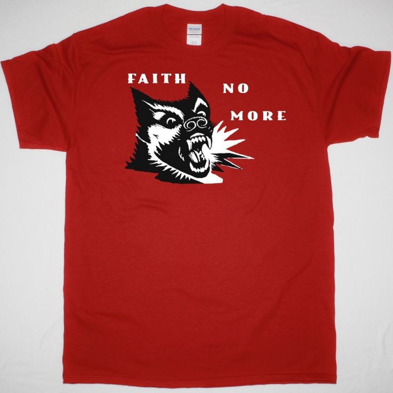FAITH NO MORE KING FOR A DAY FOOL FOR A LIFETIME NEW RED T-SHIRT