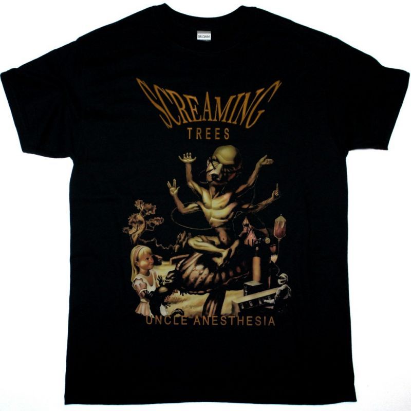 SCREAMING TREES UNCLE ANESTHESIA NEW BLACK T-SHIRT