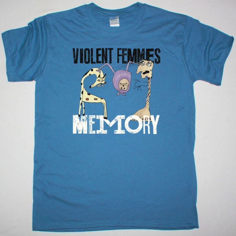 VIOLENT FEMMES MEMORY NEW BLUE T-SHIRT