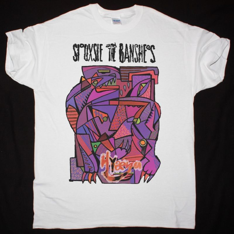 SIOUXSIE AND THE BANSHEES HYAENA NEW WHITE T-SHIRT