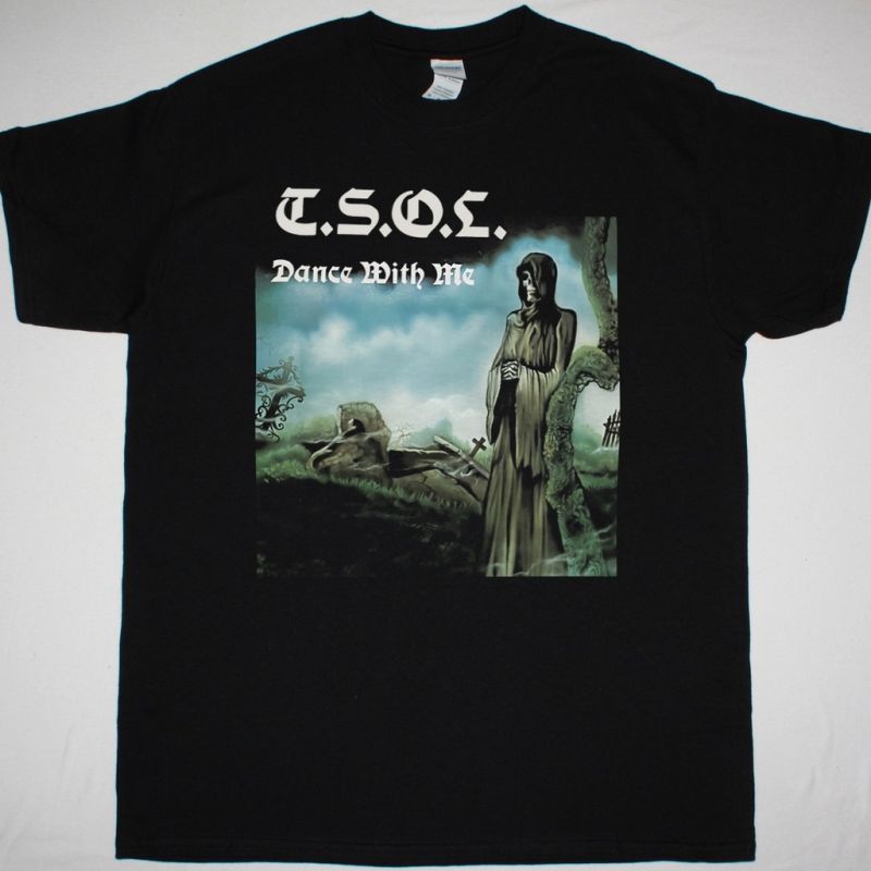 T.S.O.L. DANCE WITH ME NEW BLACK T SHIRT